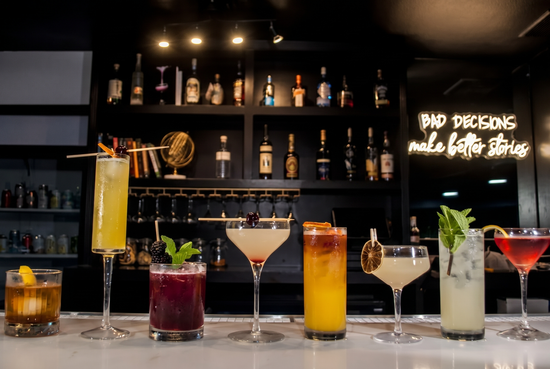 Craft Cocktails on N Kings Highway, Myrtle Beach